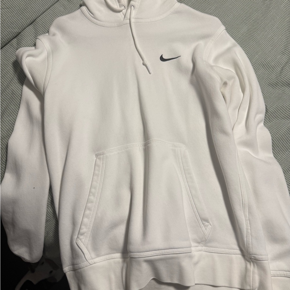 Nike White Hoodie